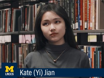 Kate (Yi) Jian, Masters in International and Regional Studies, Chinese Studies Specialization 